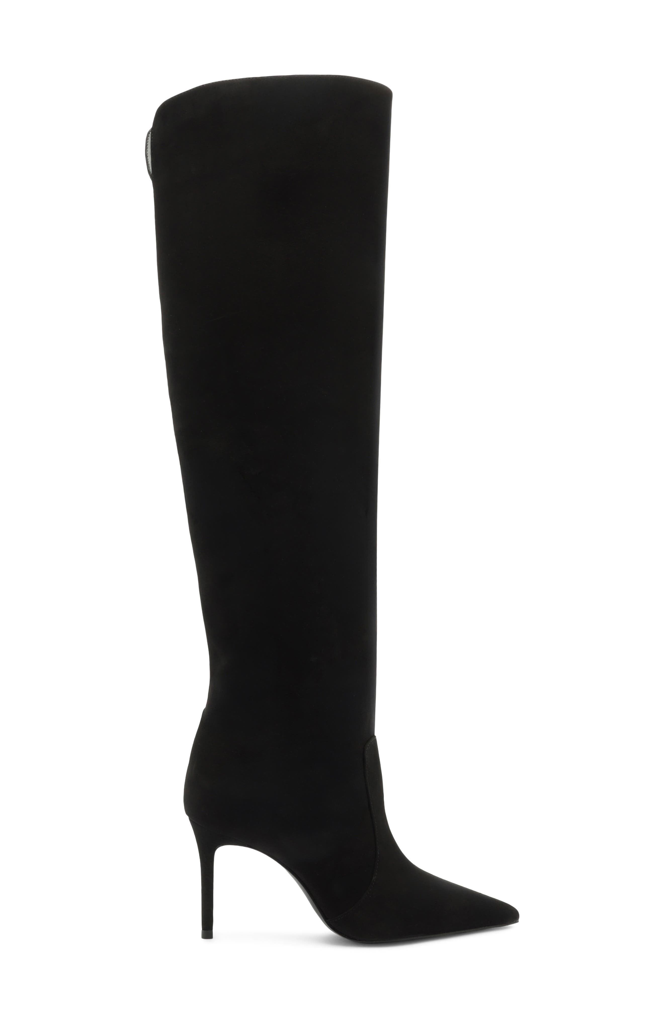 Mikki Over the Knee Boot, Alternate, color, BLACK SUEDE