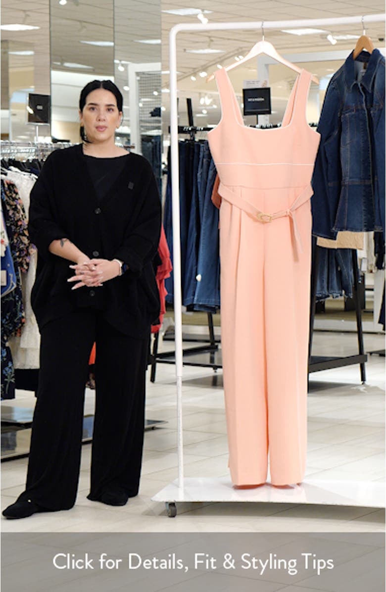 Dia Piping Detail Jumpsuit, sales video thumbnail