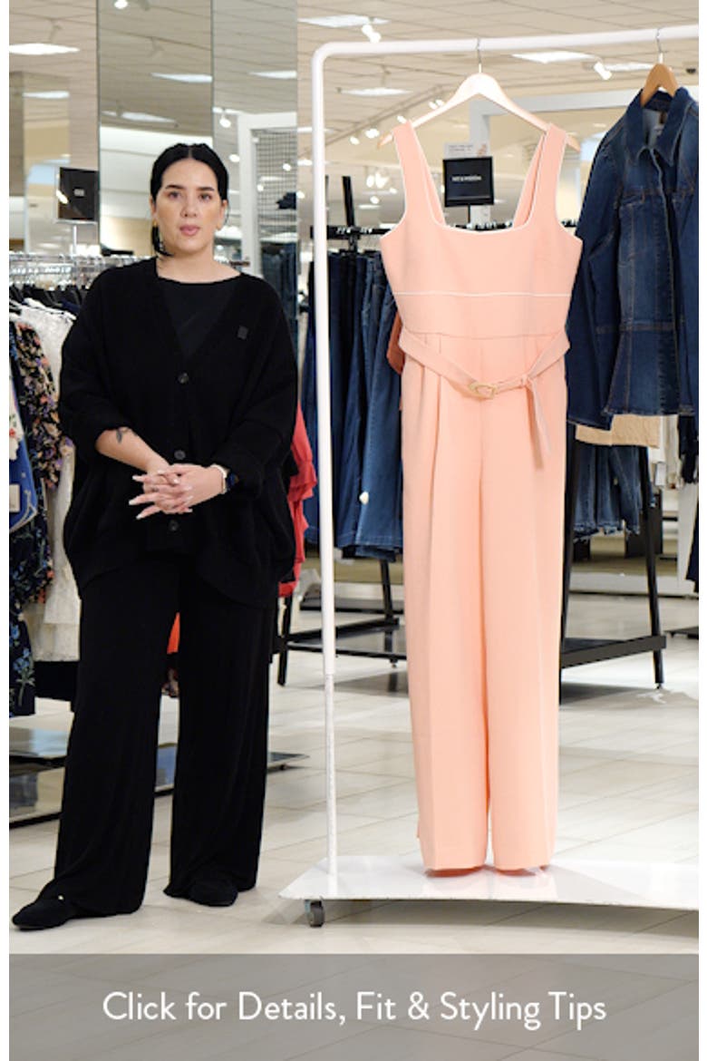 Dia Piping Detail Jumpsuit video