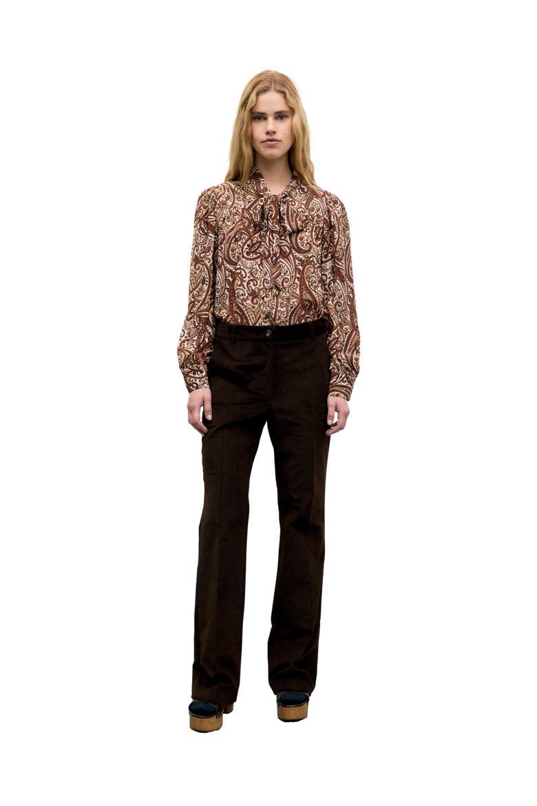 Maby Trousers, Alternate, color, Cinnamon