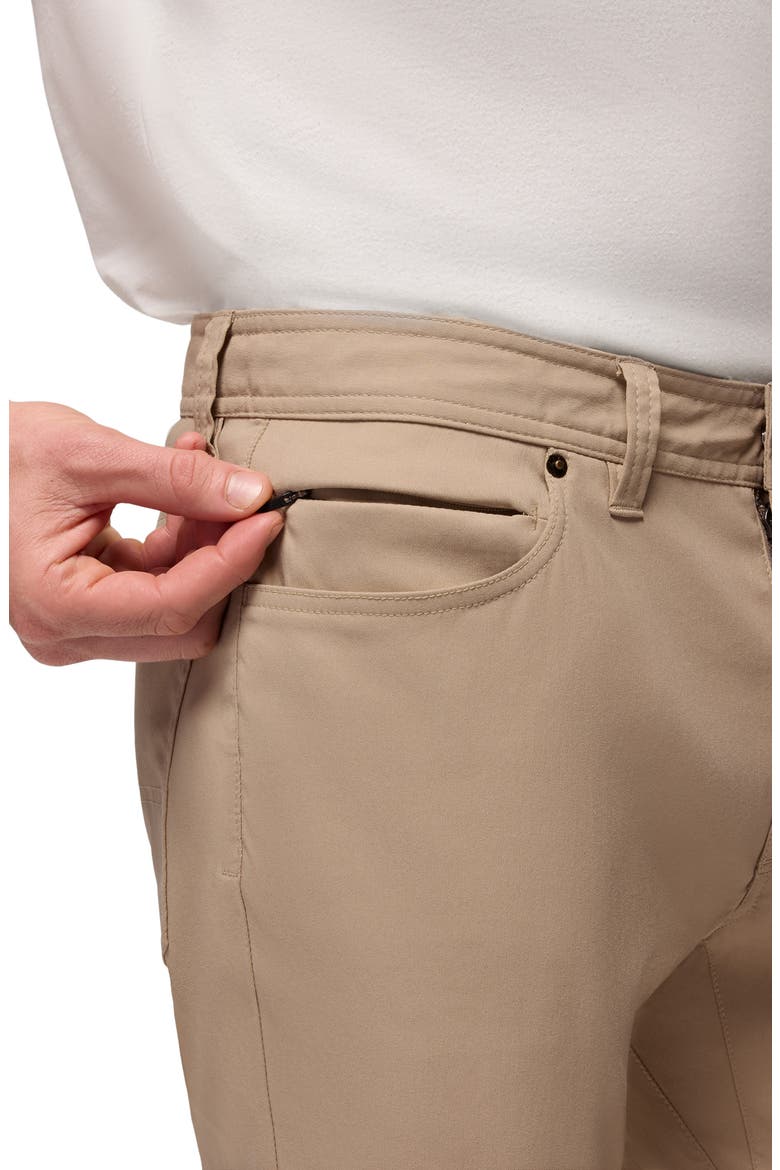 Stretch Zion™ 5-Pocket Tapered Pants, Alternate, color, SANDBAR