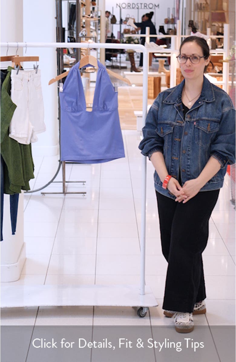 Round Two Halter Top, sales video thumbnail
