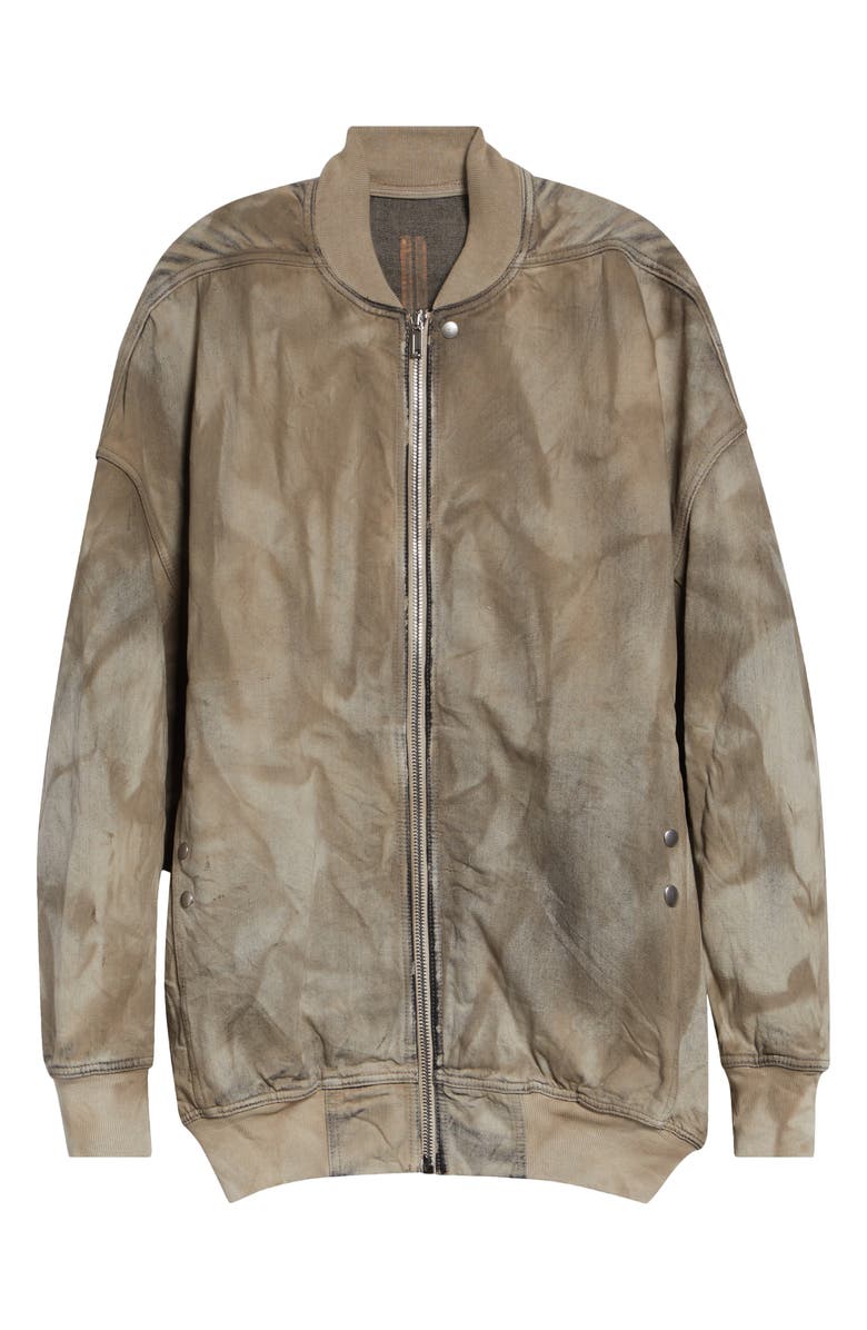 Rick Owens DRKSHDW Jumbo Flight Jacket, Main, color, Dust