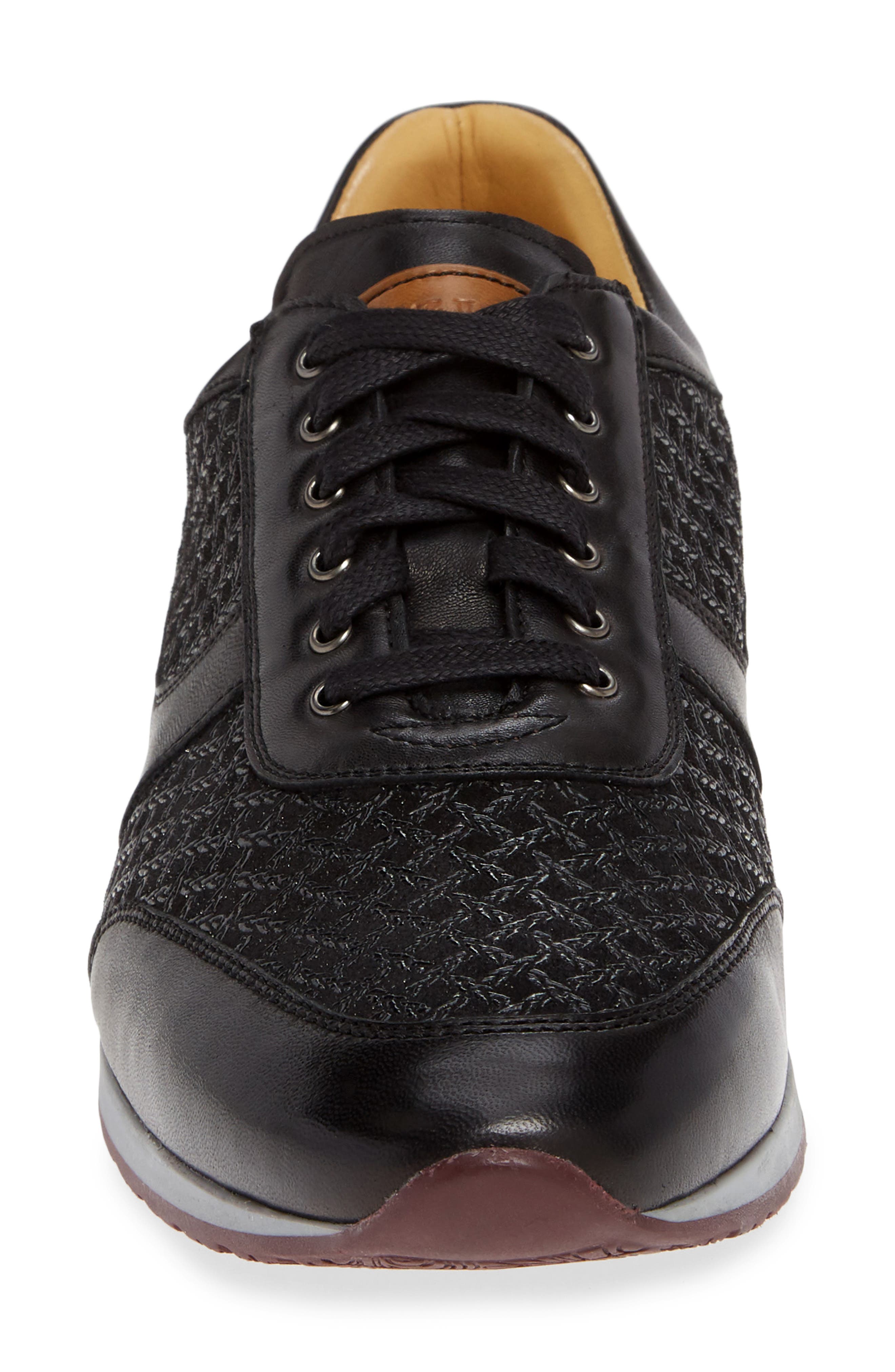 Maxim Sneaker, Alternate, color, BLACK