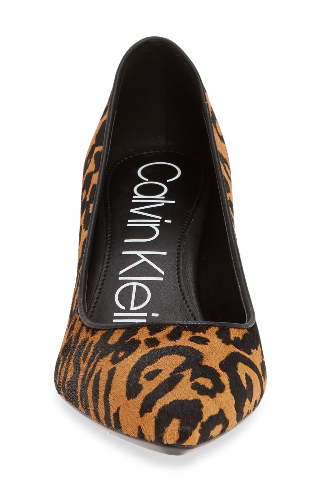 Nita Pointy Toe Genuine Calf Hair Pump, Alternate, color, ANIMAL PRINT CALF HAIR
