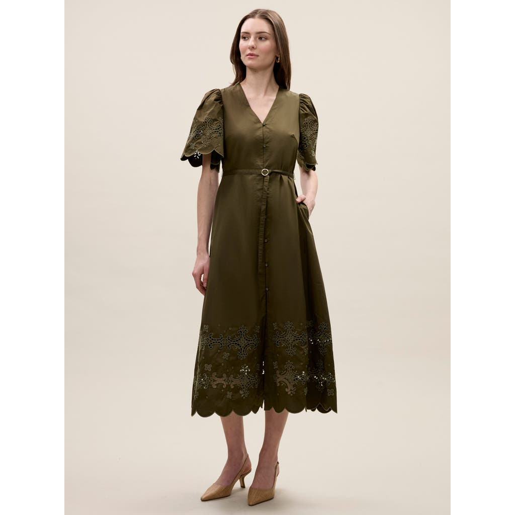 REBECCA TAYLOR REBECCA TAYLOR RAQUEL TWILL DRESS