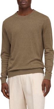 NN07 Ted Linen Crewneck Sweater