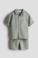 H&M 2-piece Linen Set
