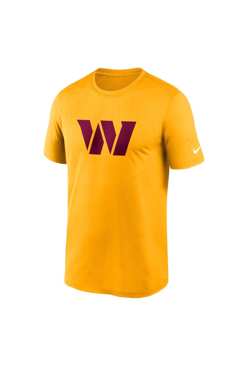 Men's Nike Gold Washington Commanders Essential Legend T-Shirt, Alternate, color, Gold