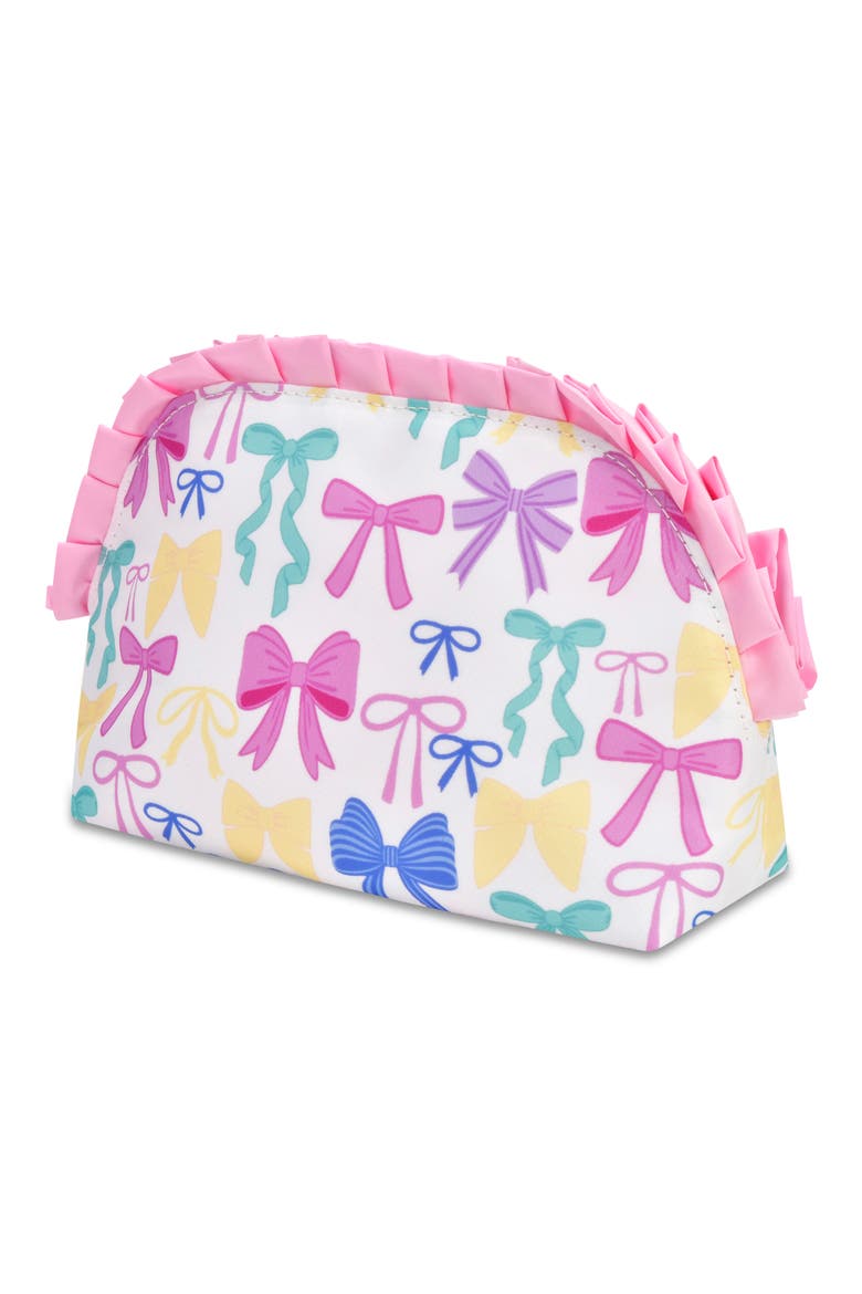 Kids' Pretty Bows Cosmetics Bag, Alternate, color, MULTI PINK