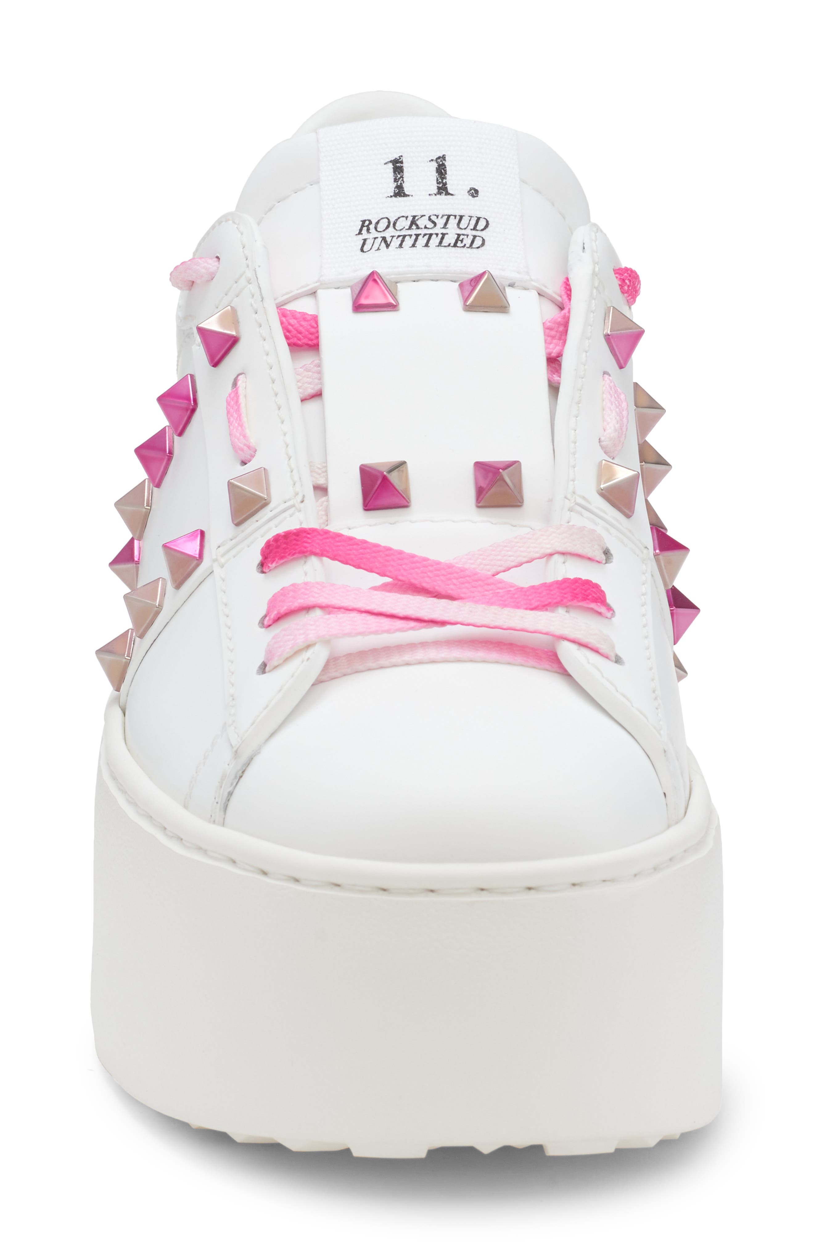 Valentino Garavani Rockstud Untitled Platform Sneaker, Alternate, color, 