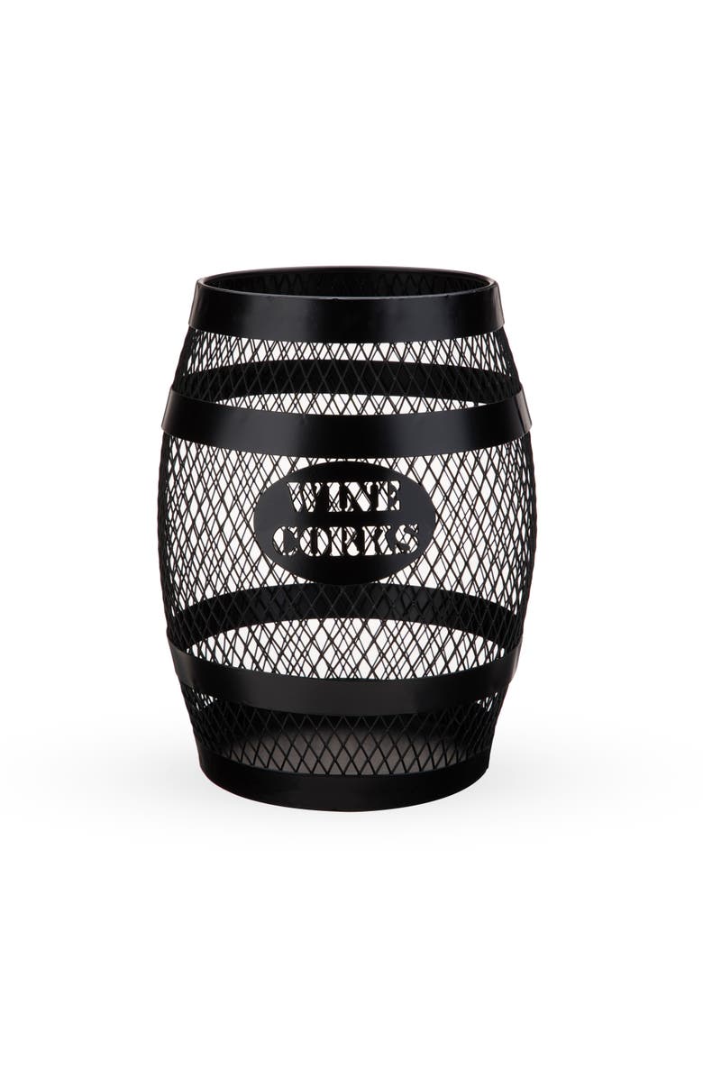TWINE Barrel Cork Holder, Alternate, color, Black