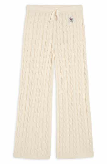 Kids' Cable Stitch Sweater Pants