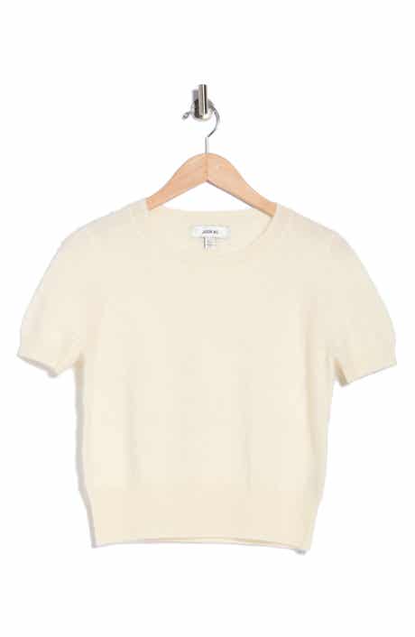 Brushed Cashmere Crewneck Sweater