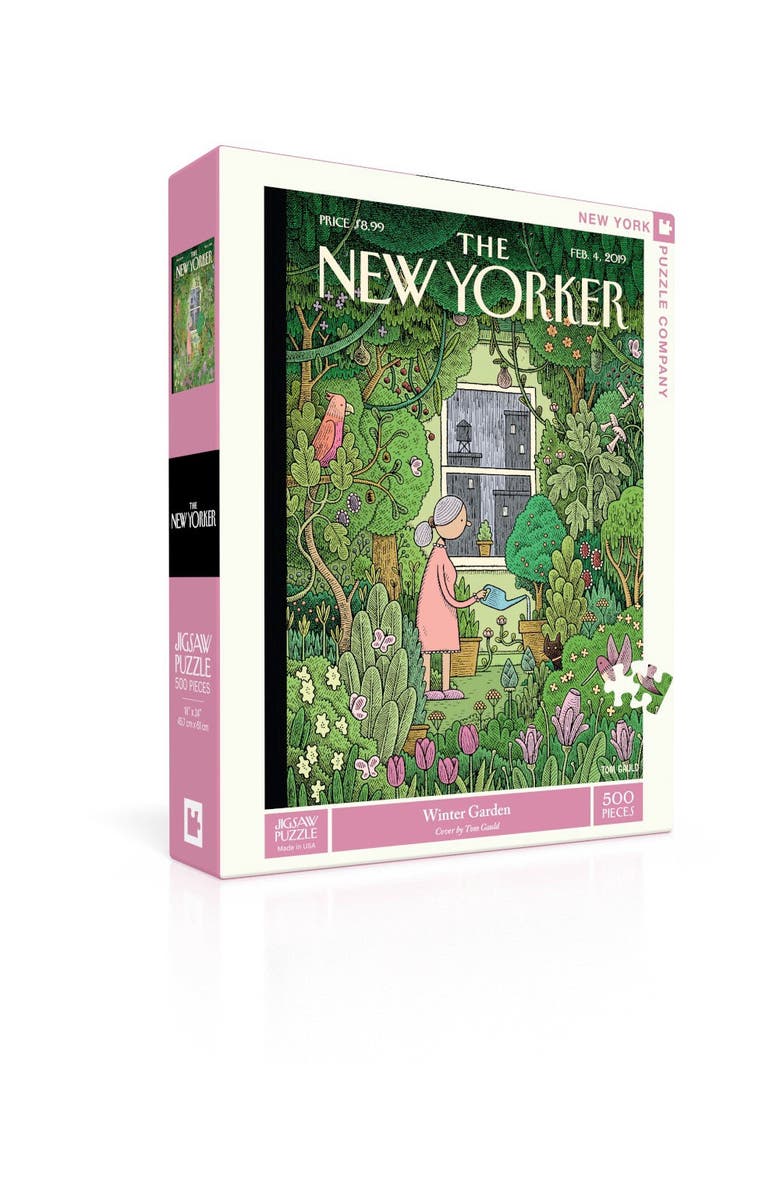 NEW YORK PUZZLE COMPANY Winter Garden 500 Piece Puzzle, Alternate, color, NO COLOR