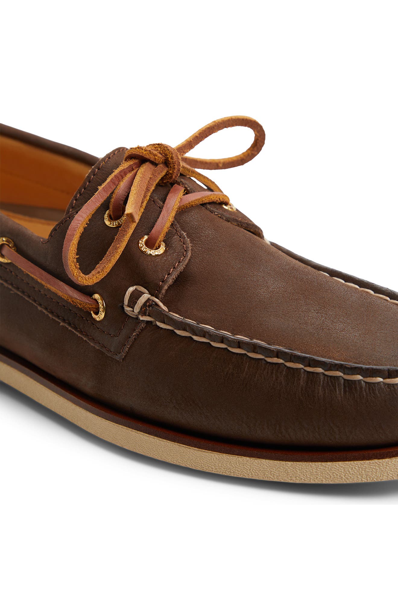 Sperry Gold Cup Authentic Original 2-Eye Boat Shoe, Alternate, color, Brown