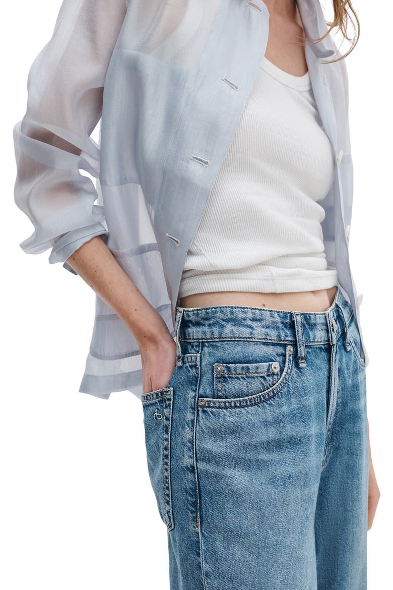 Featherweight Logan Wide Leg Jeans, Alternate, color, LYON