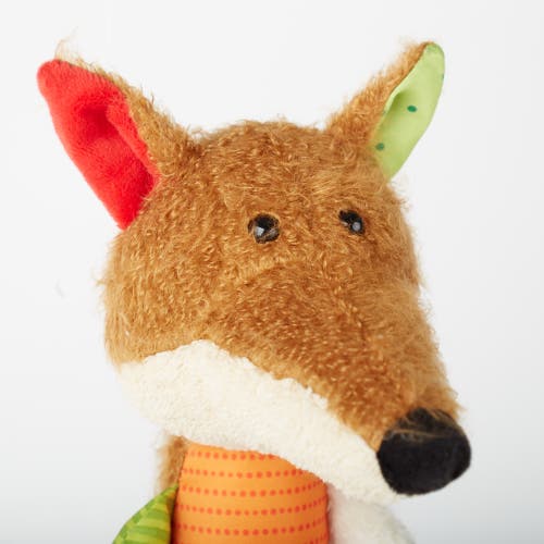 SIGIKID SIGIKID PATCHWORK STRIPED FOX PLUSH TOY