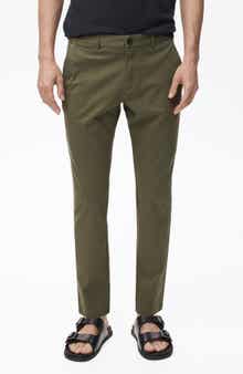 Prato Crop Tapered Stretch Cotton Chinos