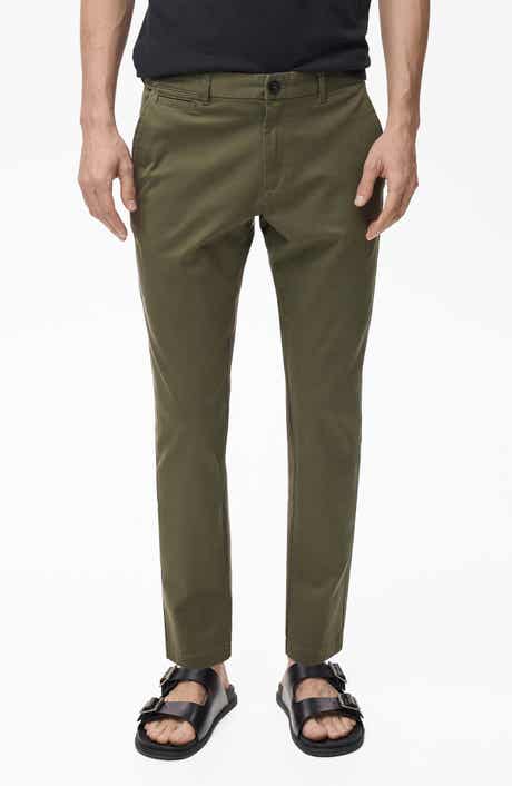 Prato Crop Tapered Stretch Cotton Chinos