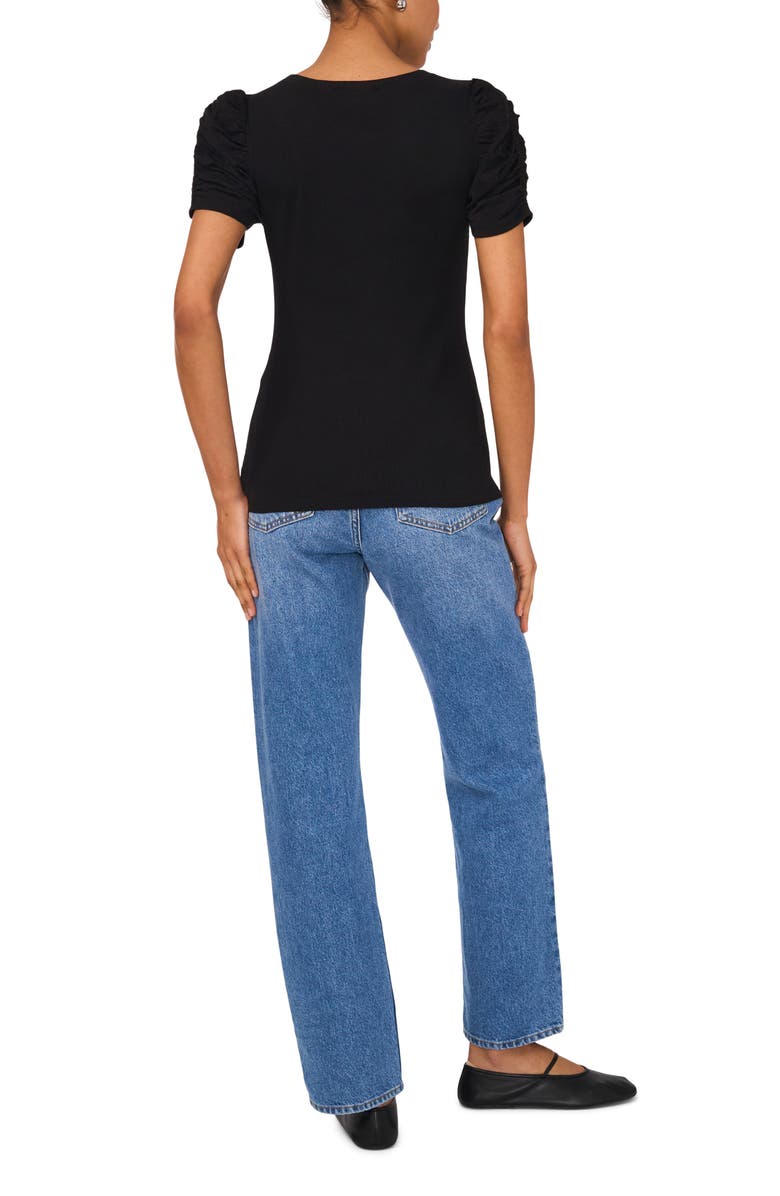 1.STATE Puff Sleeve Rib T-Shirt, Alternate, color,