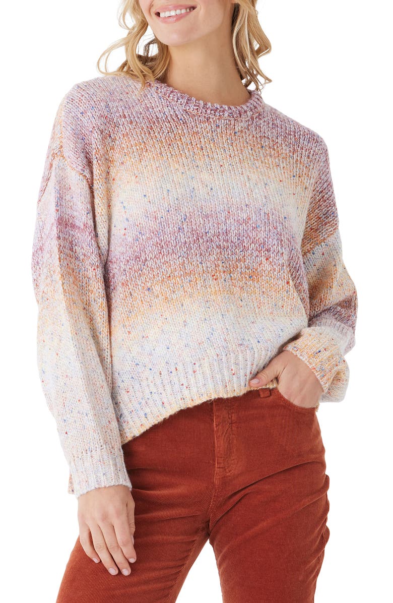 Threads 4 Thought Yuma Gradient Long Sleeve Knit Top, Main, color, 