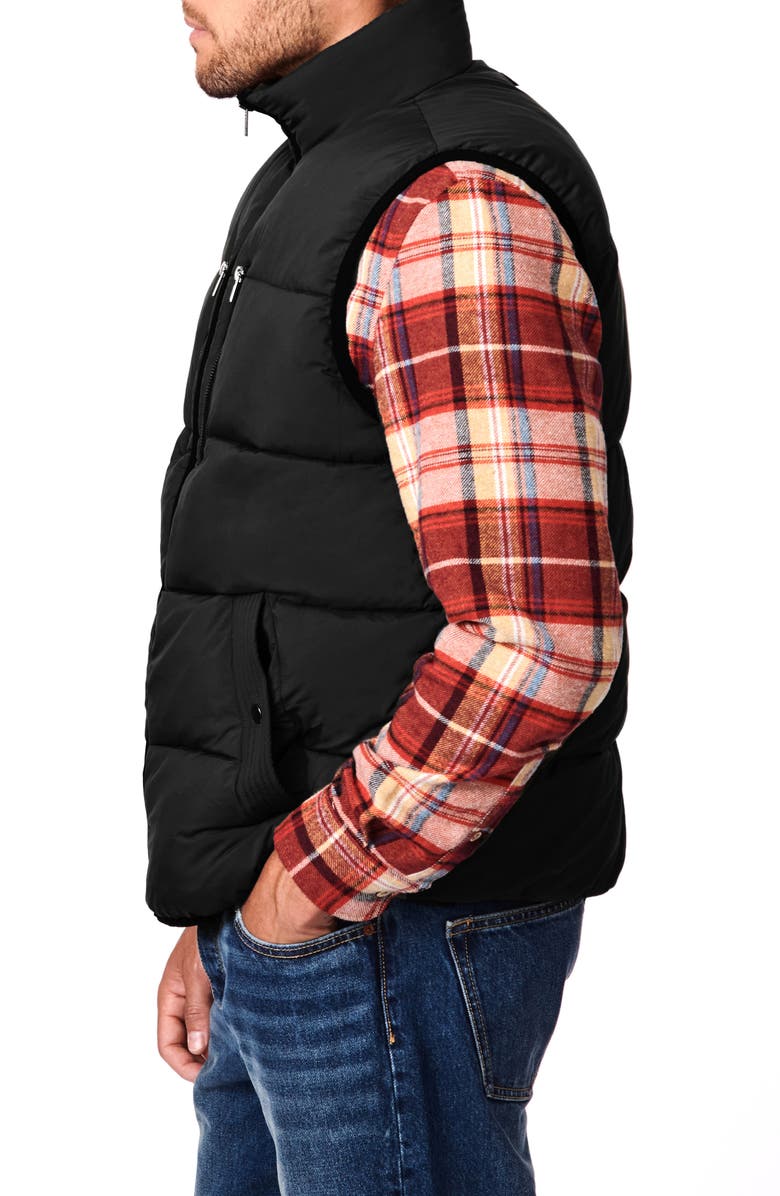 Bernardo Quilted Water Resistant Puffer Vest, Alternate, color,