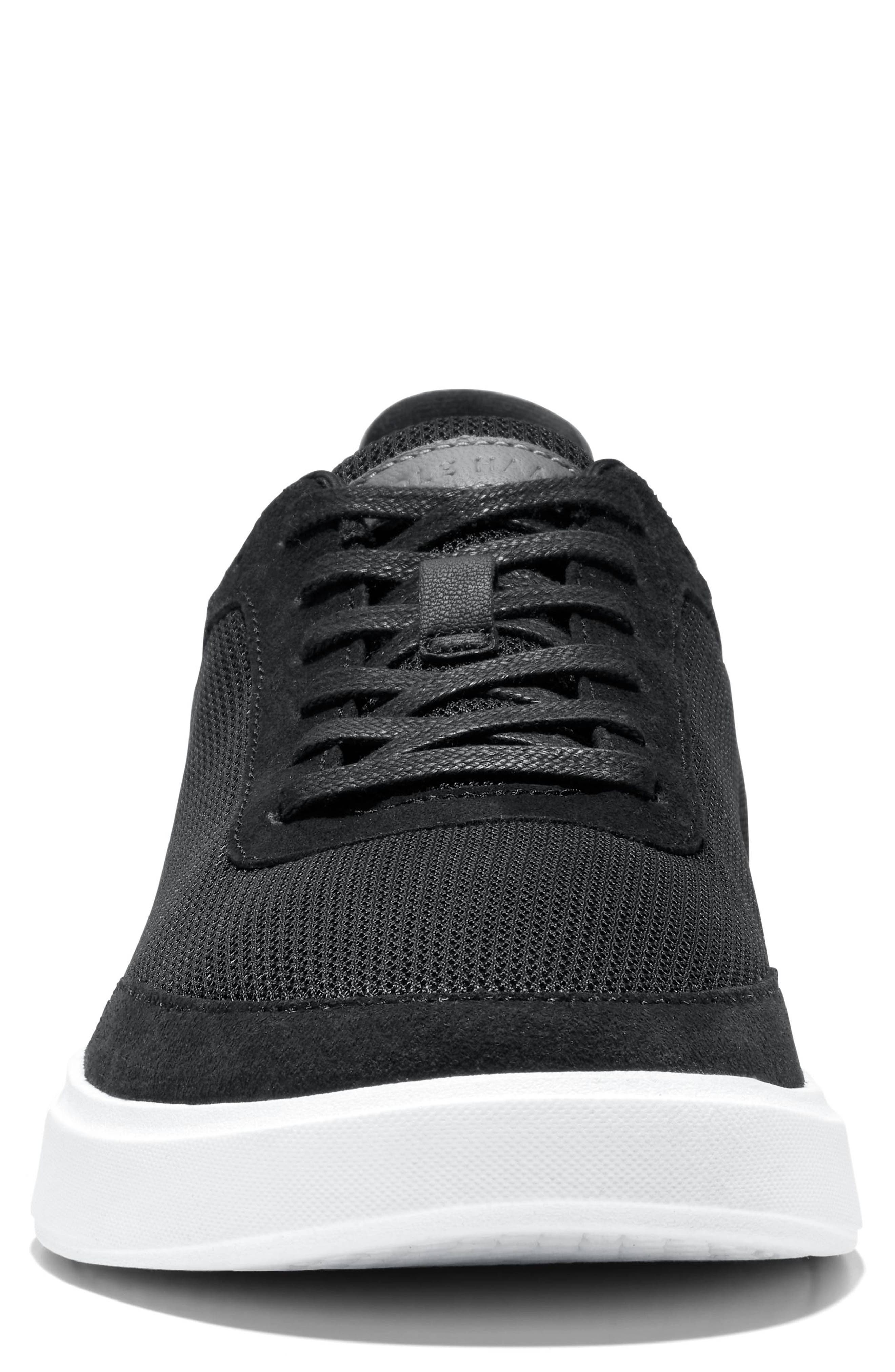 Cole Haan Grand Crosscourt Sideserve Sneaker, Alternate, color, Black / Lava Smoke / White