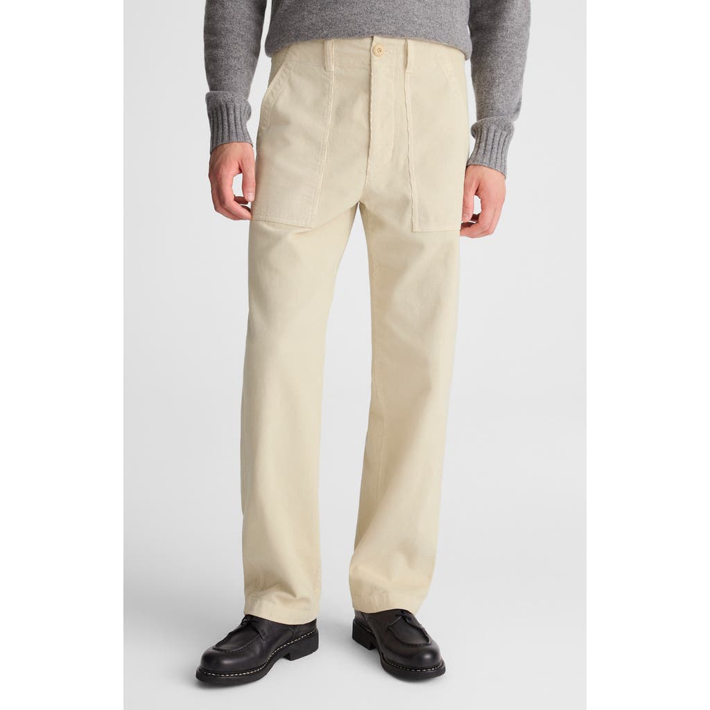 Madewell Corduroy Fatigue Pants in Oyster Grey at Nordstrom Rack, Size 38