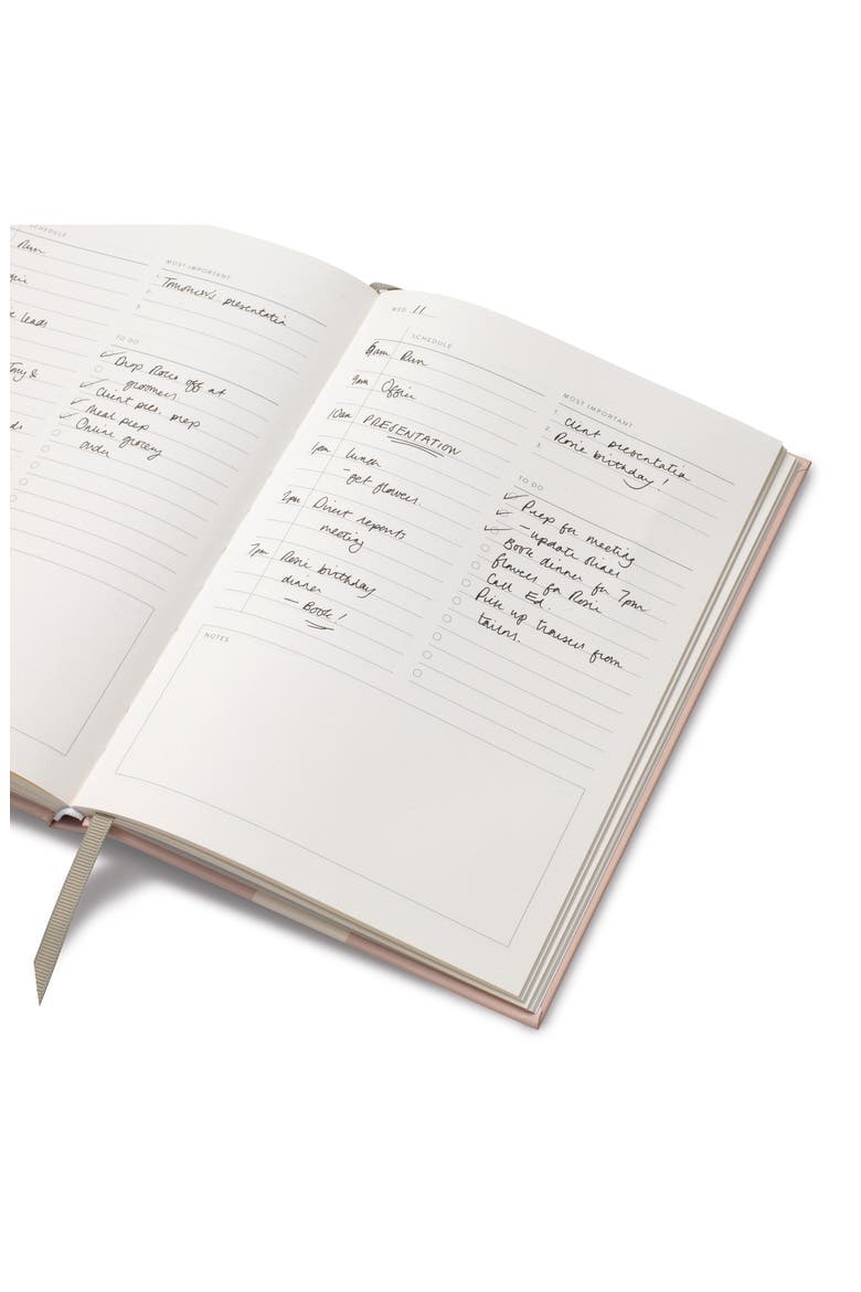 Time to Bloom Undated Daily Planner, Alternate, color, NO COLOR