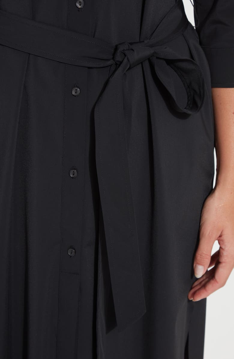 Lysse 'Lyssentials Schiffer Shirtdress, Alternate, color, Black
