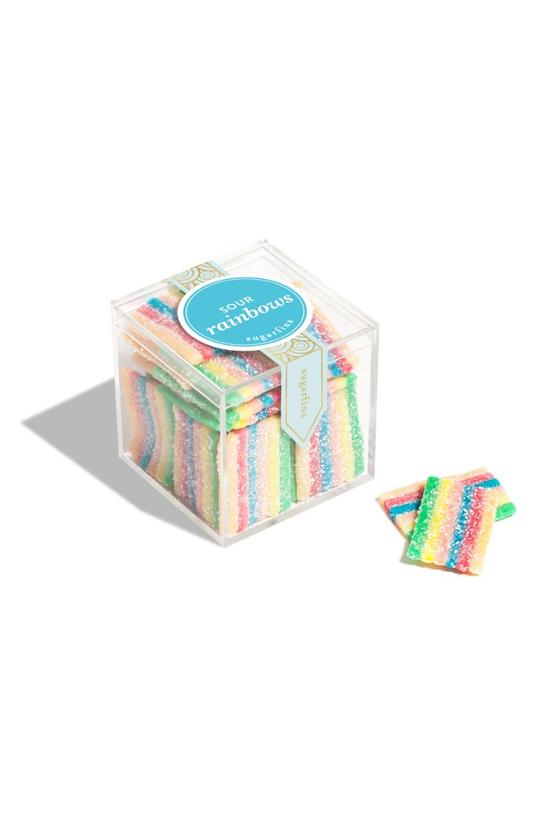 Sour Rainbows Set of 3 Candy Cubes, Alternate, color, NO COLOR