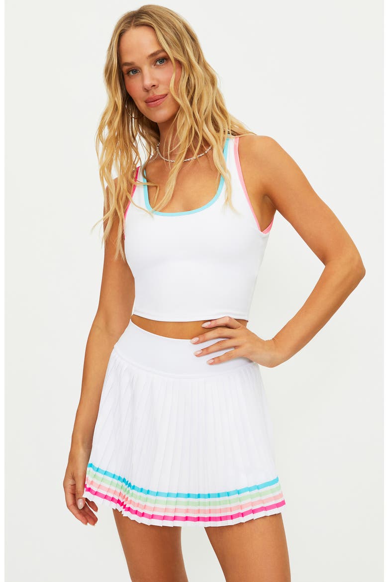 Ash Tank Top, Alternate, color, HIBISCUS COVE WHITE