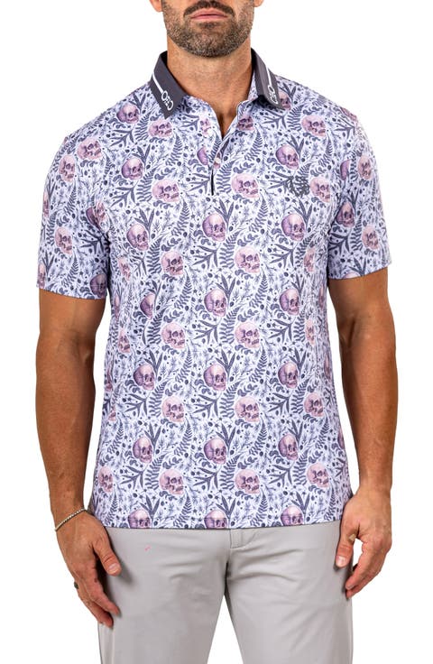 Martyr0011 Print Golf Polo