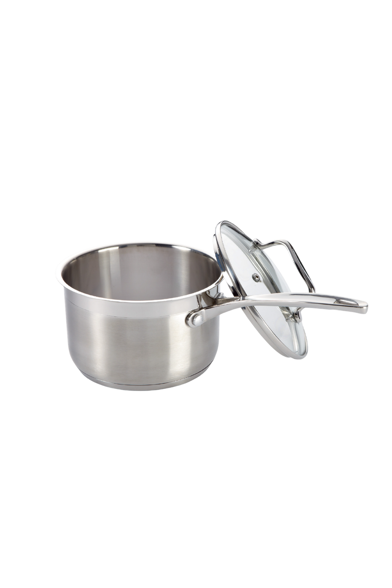 iconiX™ 2.6 Qt Saucepan with Lid, Alternate, color, SILVER