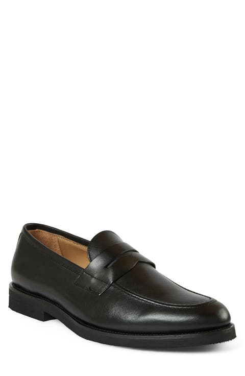 Delfino Leather Penny Loafer