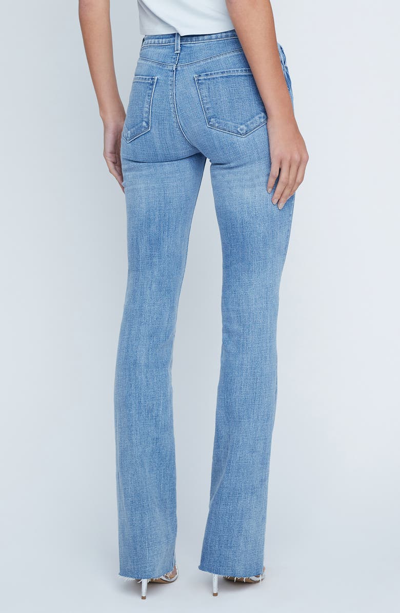 L'AGENCE Ruth High Waist Straight Leg Jeans, Alternate, color, Tuscany