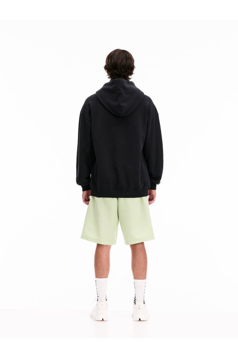 Faded Collegiate Hoodie, Alternate, color, Black