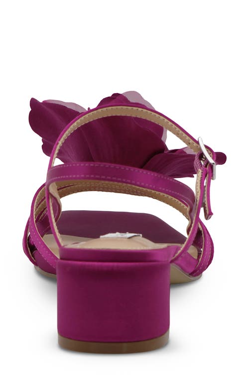 Charles David Deb Slingback Mary Jane Sandal In Magenta