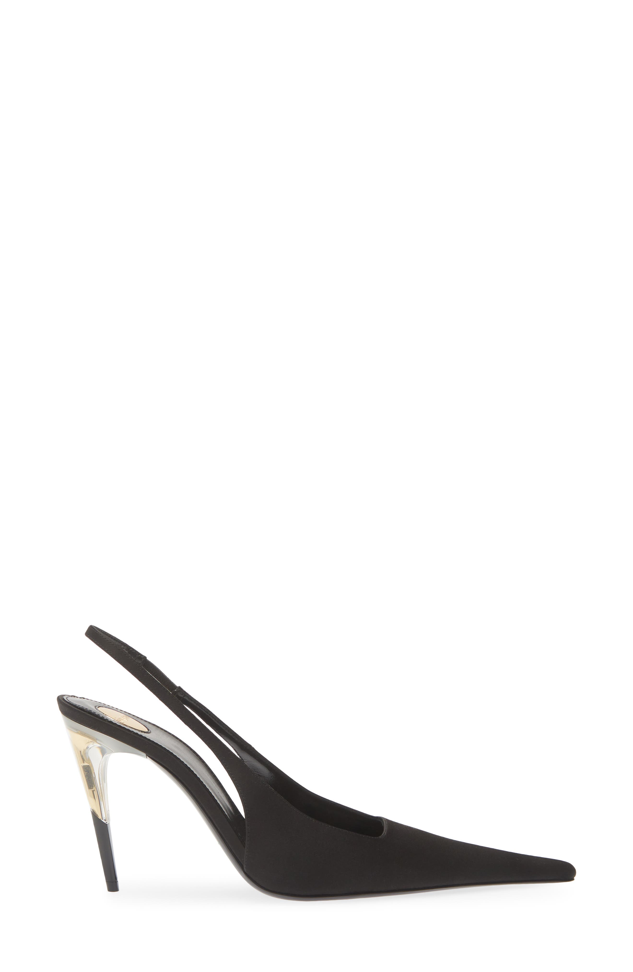 Goya Slingback Pump, Alternate, color, NOIR