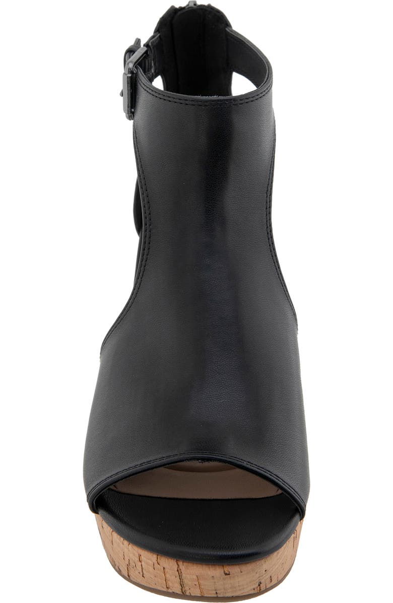 Reaction Kenneth Cole Randee Platform Sandal, Alternate, color, Black