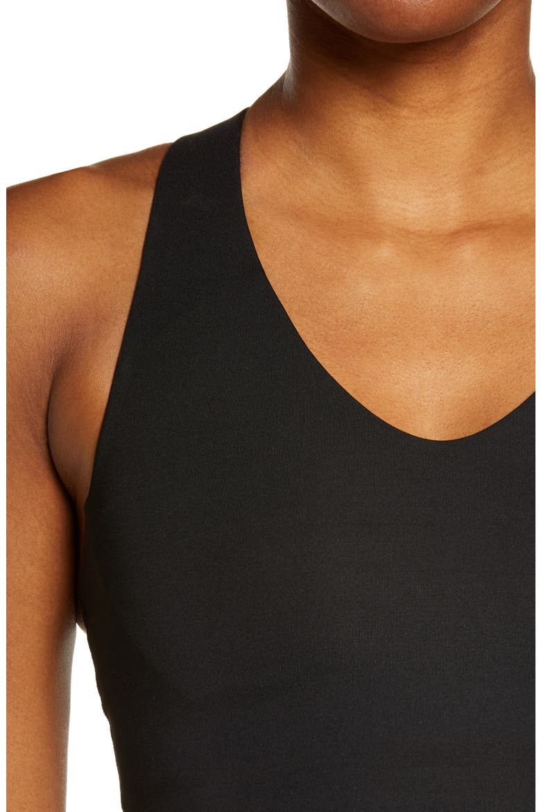 SPANXshape™ Get Moving Longline Sports Bra, Alternate, color, VERY BLACK