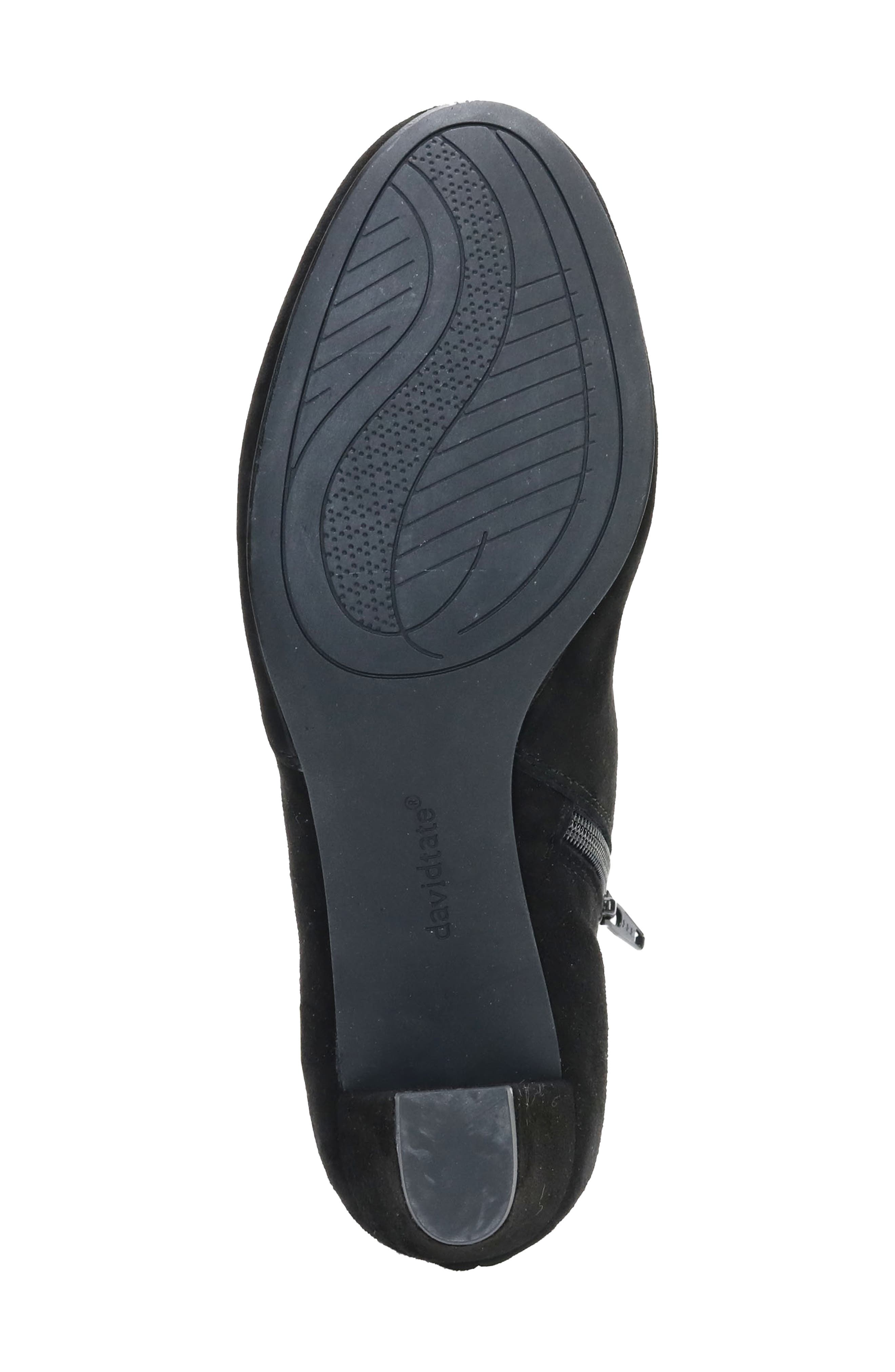Prestige Bootie, Alternate, color, BLACK SUEDE