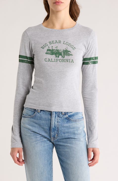 Big Bear Lodge Long Sleeve Graphic T-Shirt