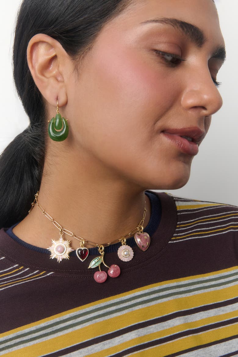 Small Jade O'Keefe Drop Earrings, Alternate, color, Jade