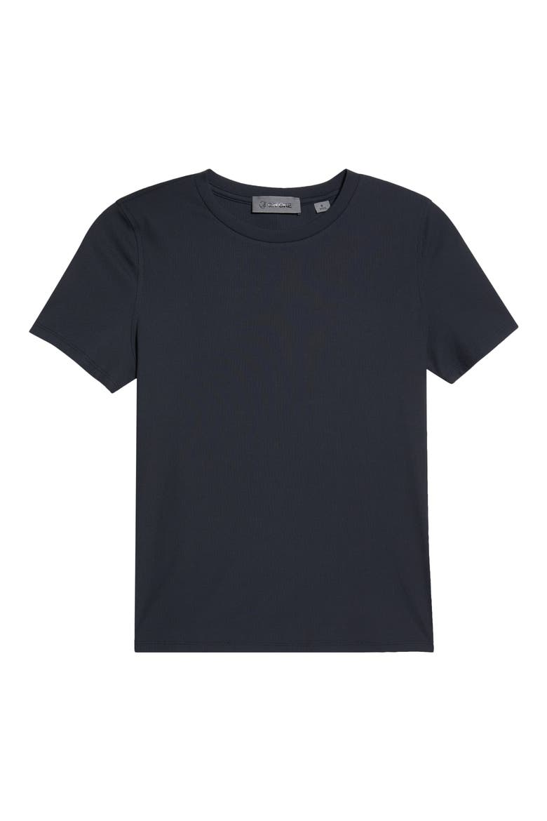 Tech Golf UPF 50+ Rib T-Shirt, Alternate, color, ONYX