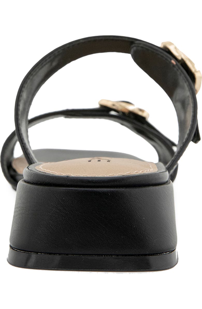 Esprit Megan Slide Sandal, Alternate, color, Black Pu