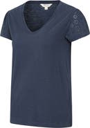 Mountain Warehouse Malaga Broderie Sleeve T-Shirt