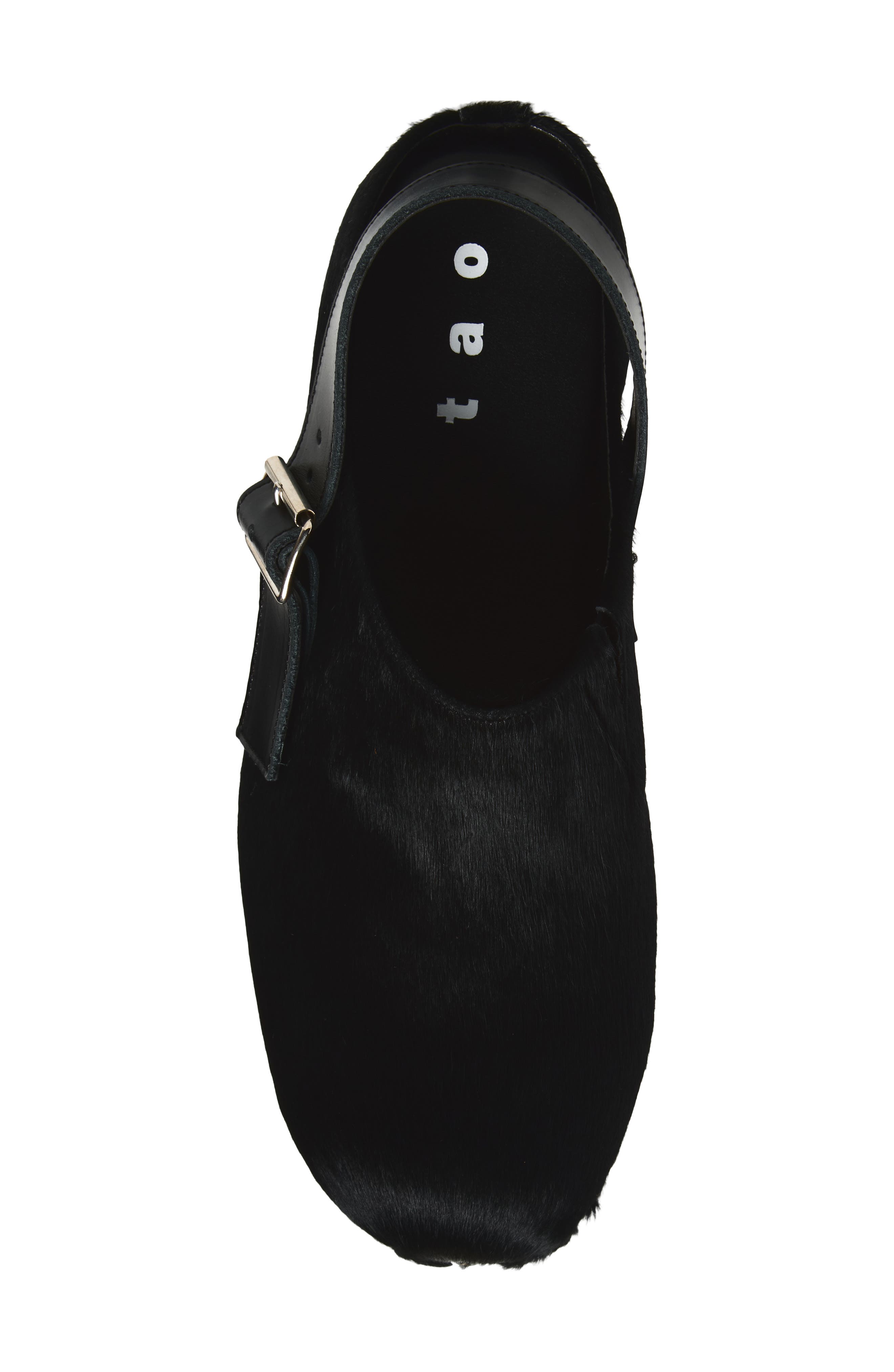 Studded Slingback Clog, Alternate, color, BLACK