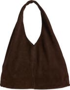 MANGO Joel Suede Shoulder Bag